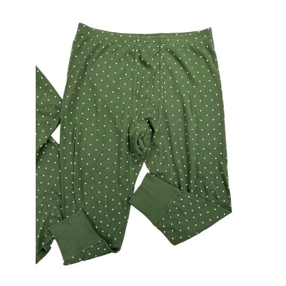 The Great x Eddie Bauer - Polka Dot PJ Set in Green - Picture 3 of 6